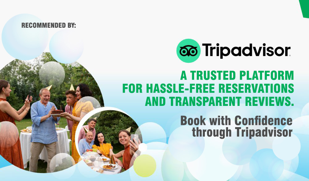Recommended by Tripadvisor